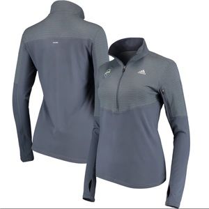 Seattle Sounders FC adidas Women's Climalite Half-Zip Pullover Sz XXL